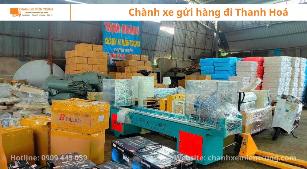 Bảng giá cước chành xe gửi hàng từ Sài Gòn đi Thanh Hóa mới nhất 2026