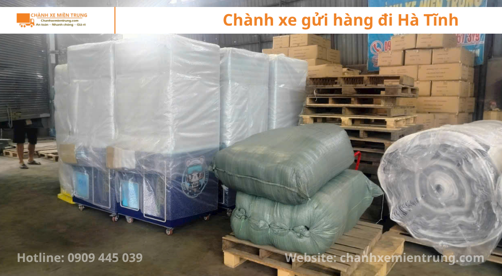 Bảng giá cước chành xe gửi hàng đi Hà Tĩnh