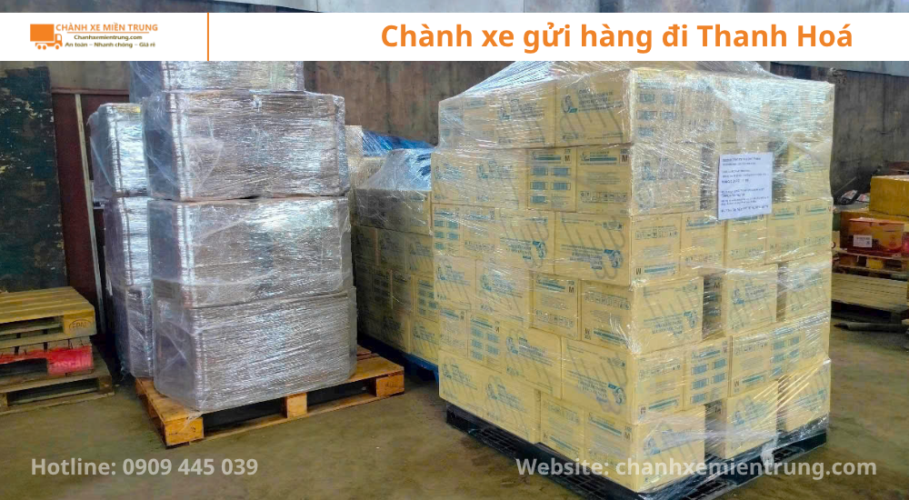 Lịch trình xe chạy và thời gian giao nhận hàng đi Thanh Hoá 